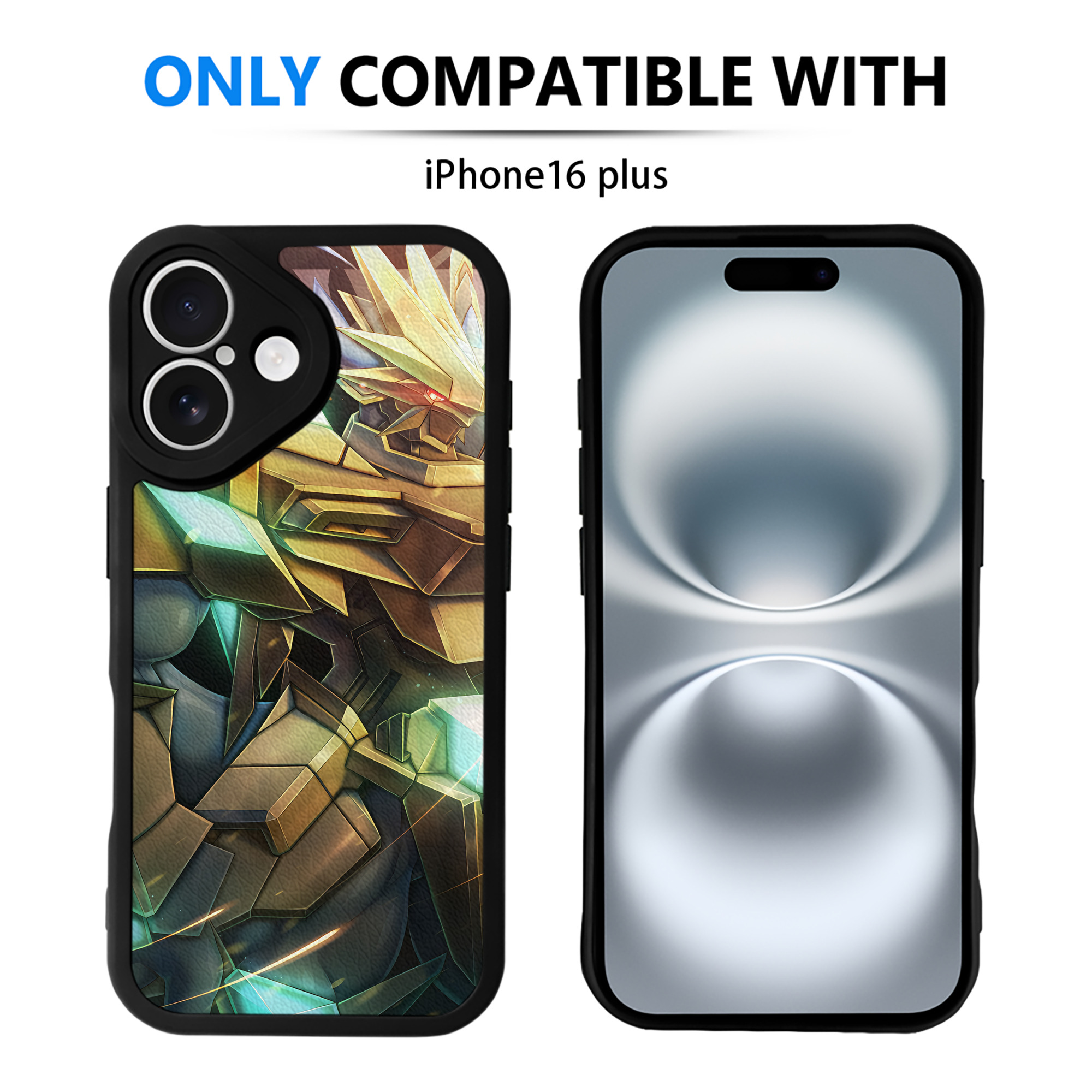 （画像用） Digimon デジタルモンスター/デジモン 【iPhone 16シリーズ対応】シリコンスマホケース（レザー調） 材質：シリコン